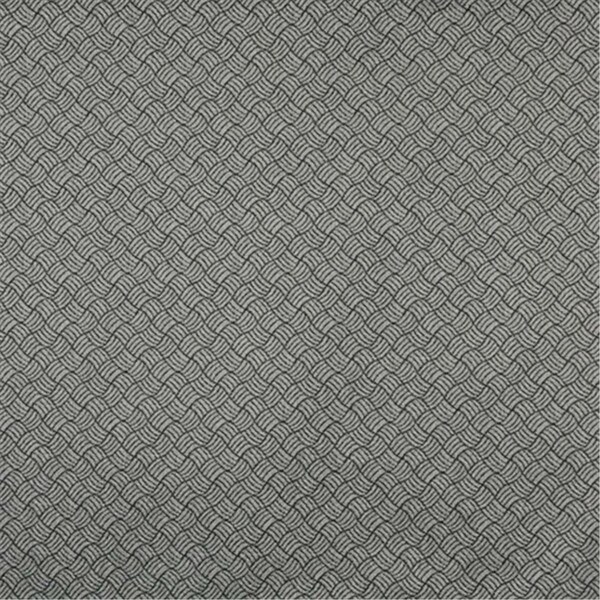 Designer Fabrics 54 in. Wide Black And Silver- Geometric Heavy Duty Crypton Commercial Grade Upholstery Fabric F760 - main